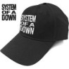 SYSTEM OF A DOWN BASEBALL CAP:STACKED LOGO