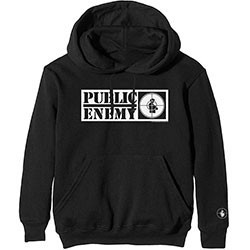 PUBLIC ENEMY PULLOVER HOODIE:CROSSHAIRS LOGO