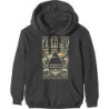 PINK FLOYD UNISEX PULLOVER HOODIE: CARNEGIE HALL POSTER (MEDIUM)