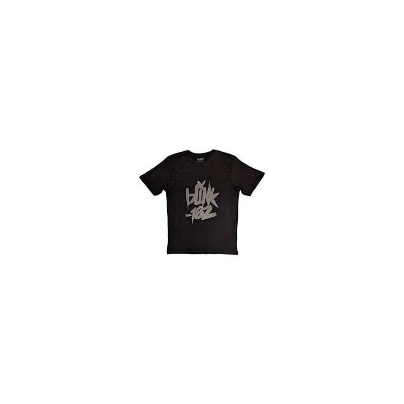 BLINK-182 T-SHIRT  X-LARGE UNISEX BLACK  NEON LOGO