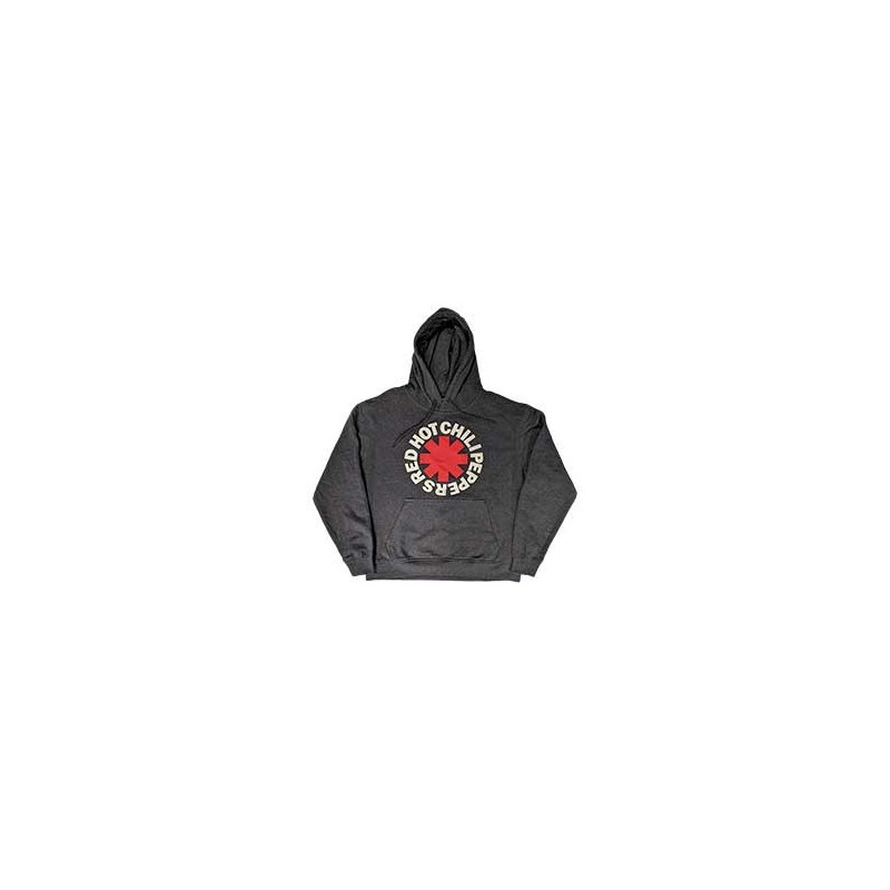 RED HOT CHILI PEPPERS PULLOVER HOODIE:CLASSIC ASTERISK