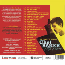 THE COMPLETE ORIGINAL CHET BAKER SINGS S