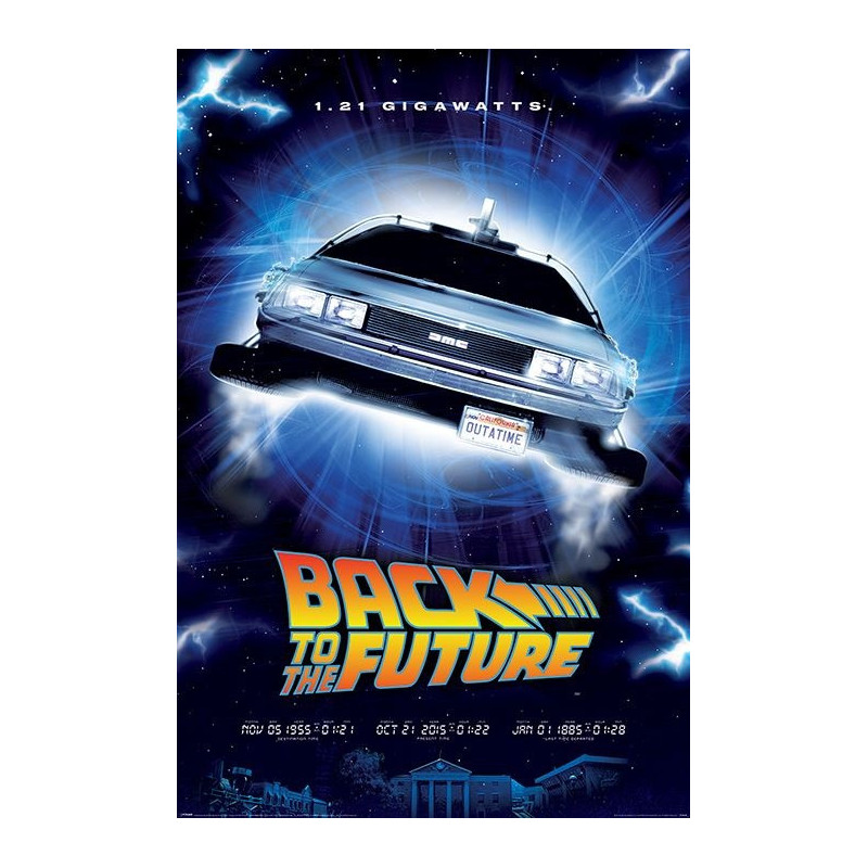 BACK TO THE FUTURE: PYRAMID - 1.21 GIGAWATTS (POSTER MAXI 61X91,5 CM)