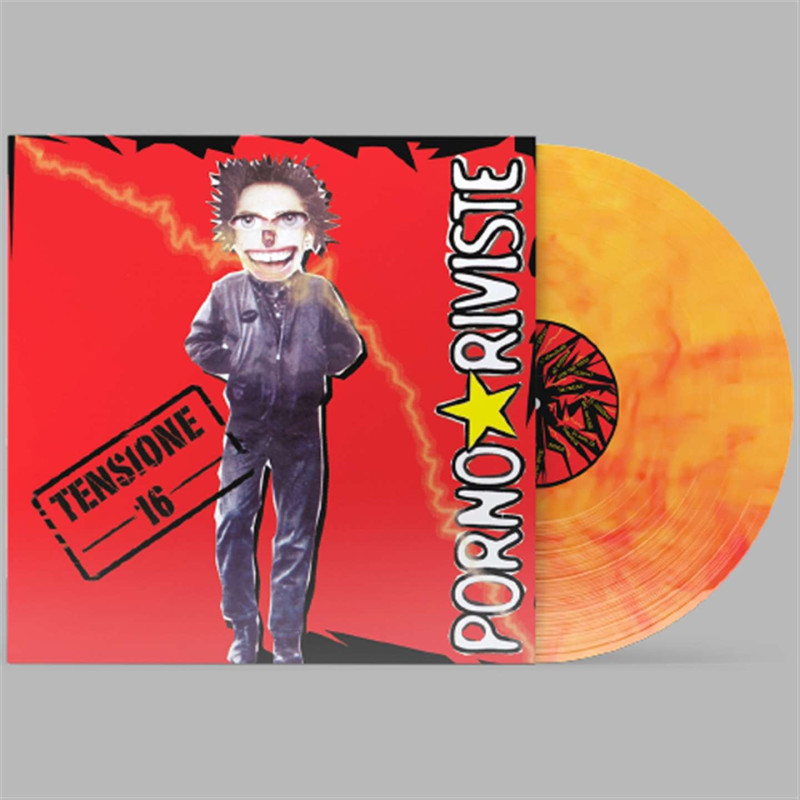 TENSIONE 16 - LP 140 GR. ORANGE MARBLED