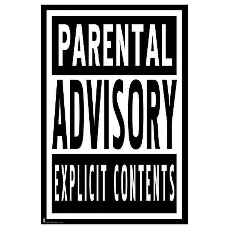 PARENTAL ADVISORY VERTICAL (POSTER 61X91,50 CM)