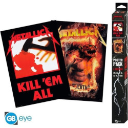 METALLICA: GB EYE - KILL'EM ALL/FIRE GUY (SET 2 POSTER 52X38)