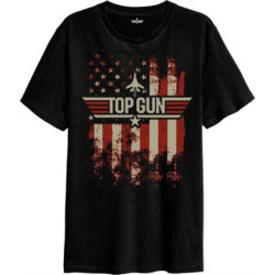 TOP GUN: FLAG (T-SHIRT UNISEX TG. S)