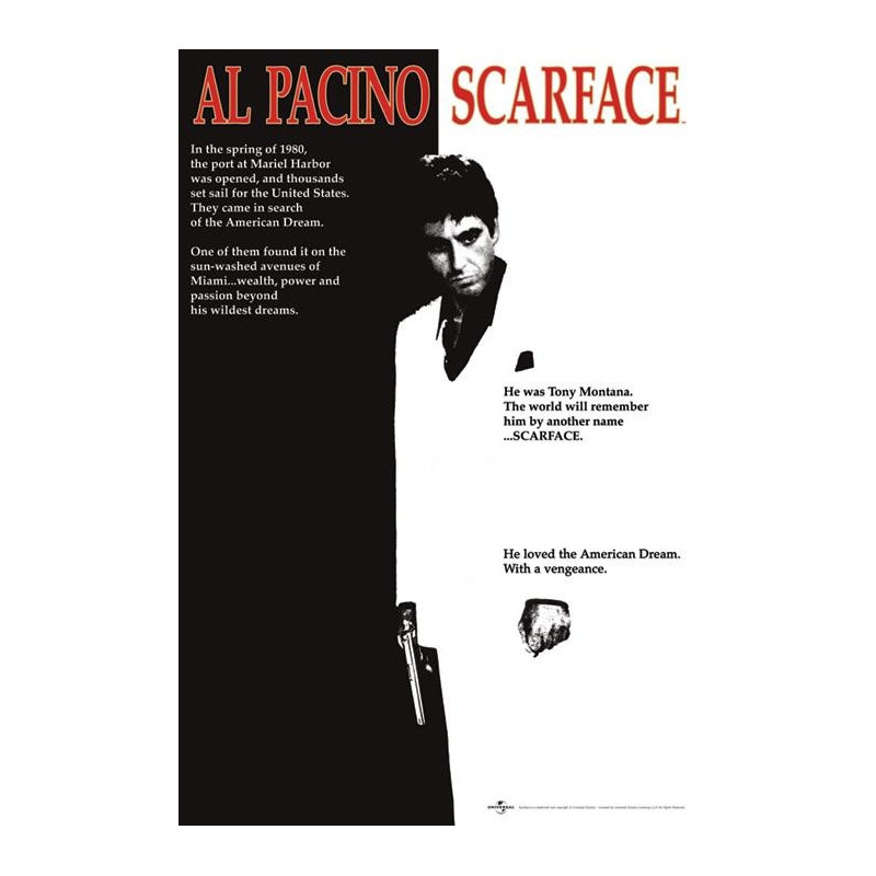 SCARFACE: PYRAMID - ONE-SHEET (POSTER MAXI 61X91,5 CM)