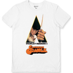 A CLOCKWORK ORANGE (KNIFE) WHITE UNISEX T-SHIRT XXL