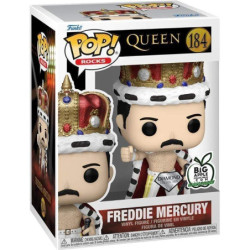 QUEEN: FUNKO POP! ROCKS - FREDDIE MERCURY (KING) (VINYL FIGURE 184)