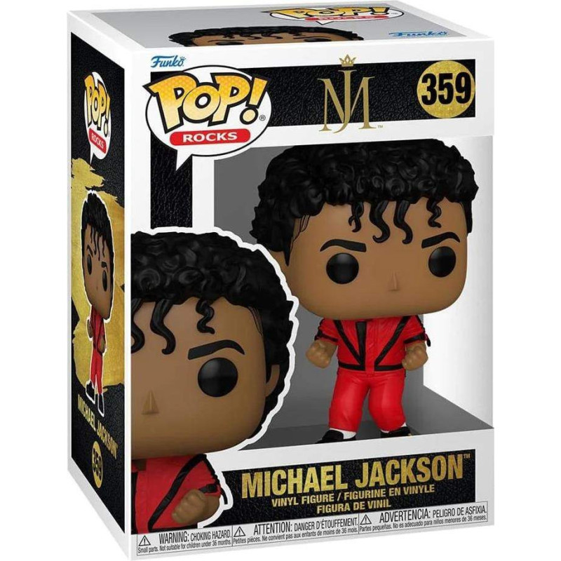 MICHAEL JACKSON:FUNKO POP!ROCKS (VINYL FIGURE 359)