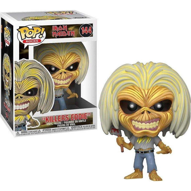 IRON MAIDEN:FUNKO POP!ROCKS - KILLERS EDDIE (VINYL FIGURE 144)