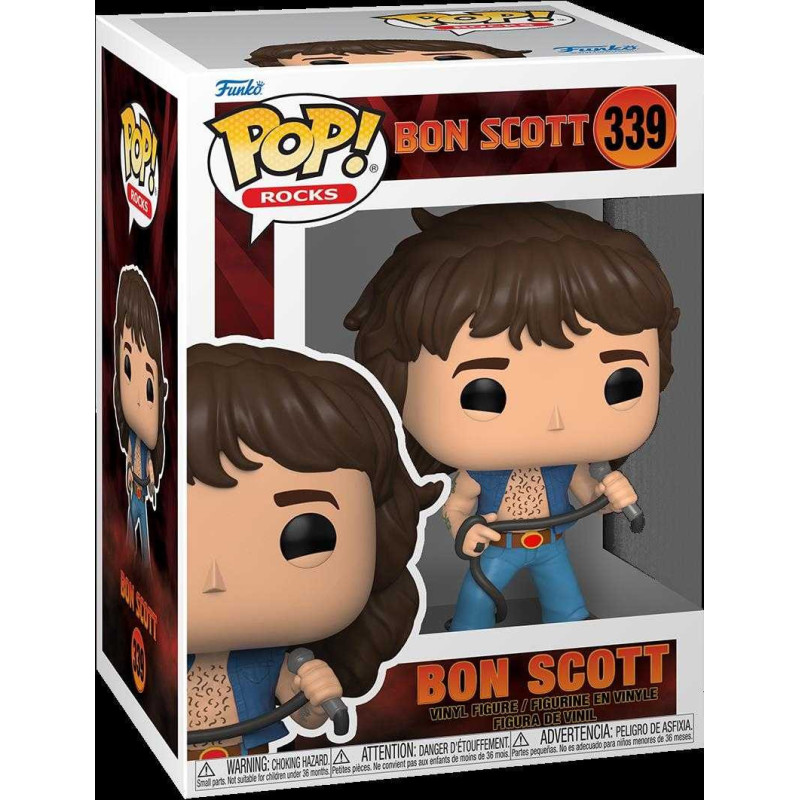 AC/DC: FUNKO POP! ROCKS - BON SCOTT (VINYL FIGURE 339)