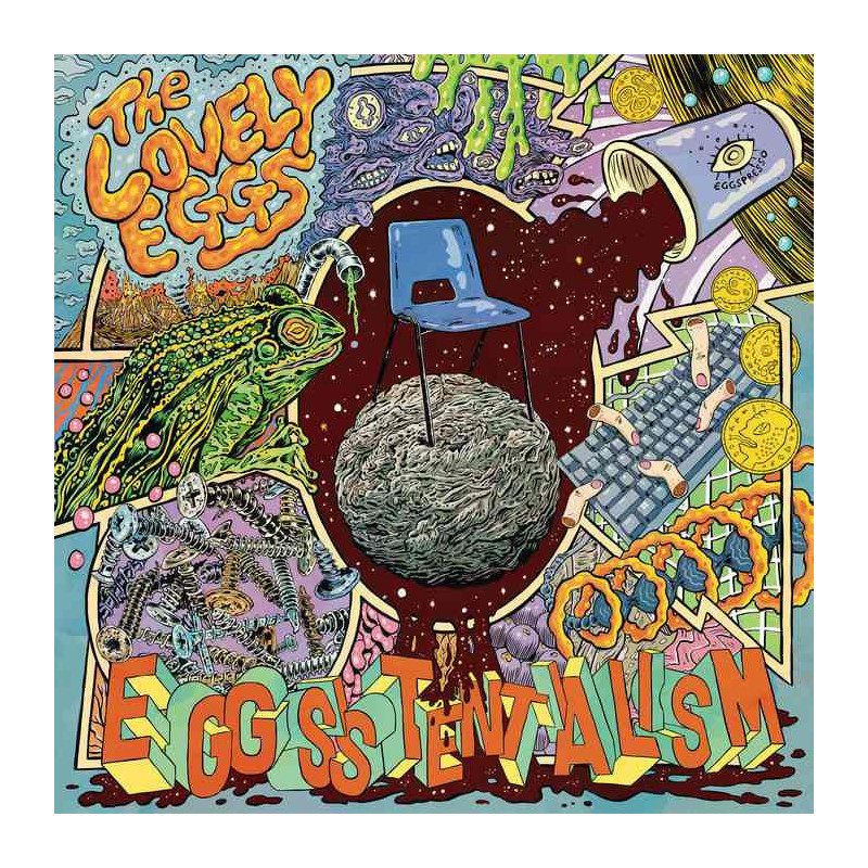 EGGSISTENTIALISM (TRANSPARENT BLUE VINYL