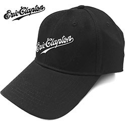 ERIC CLAPTON UNISEX BASEBALL CAP:SCRIPT LOGO