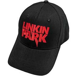 LINKIN PARK UNISEX BASEBALL CAP:RED LOGO