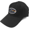 PINK FLOYD UNISEX BASEBALL CAP:THE DARK SIDE OF THE MOON WHITE BORDER