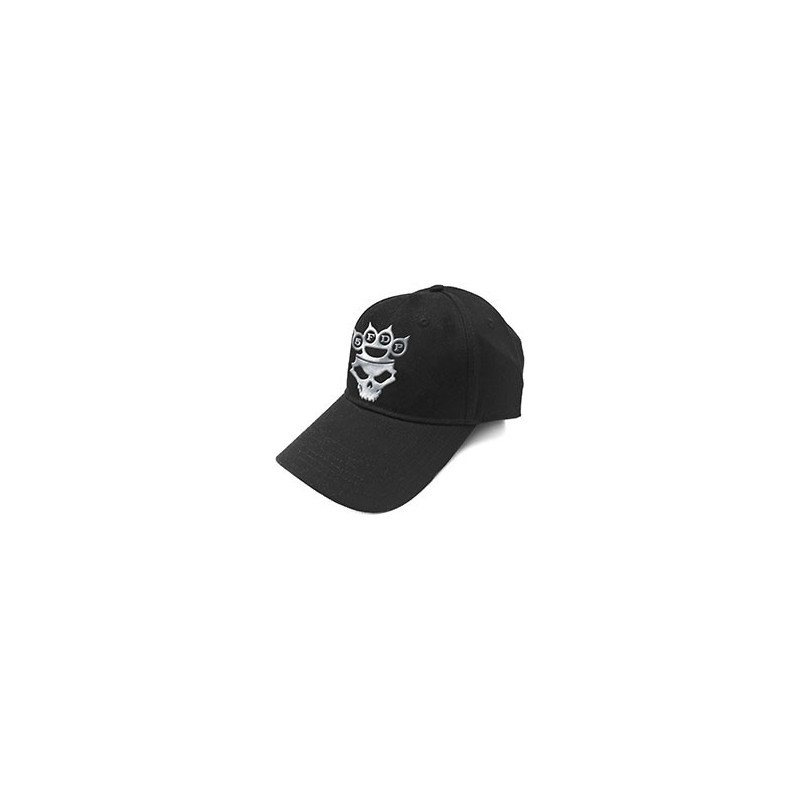 FIVE FINGER DEATH PUNCH UNISEX ABASEBALL CAP:LOGO (SONIC SILVER)