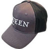 QUEEN UNISEX BASEBALL CAP:LOGO (2 TONE)