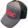 AC/DC CAPPELLO RED LOGO