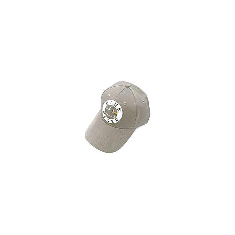 PINK FLOYD UNISEX BASEBALL CAP:CIRCLE LOGO (SAND)