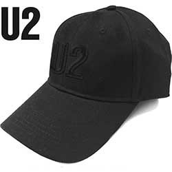 U2 CAPPELLO (UNISEX-U) LOGO (NERO)