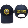 GUNS N ROSES CAPPELLO (UNISEX-U) CIRCLE LOGO (BLU)