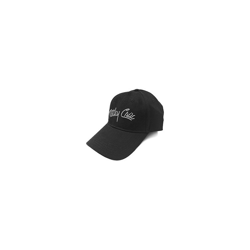 MOTLEY CRUE UNISEX BASEBALL CAP:LOGO (SONIC SILVER)