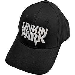 LINKIN PARK UNISEX BASEBALL CAP:WHITE LOGO