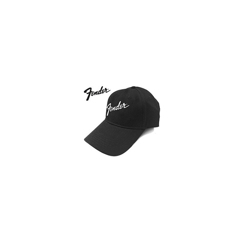 FENDER CAPPELLO (UNISEX-U) LOGO (NERO)