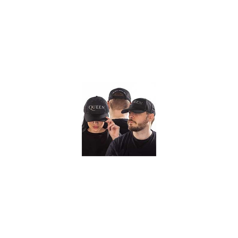 QUEEN UNISEX BASEBALL CAP:LOGO (SONIC SILVER)