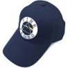 PINK FLOYD UNISEX BASEBALL CAP:CIRCLE LOGO (NAVY BLUE)