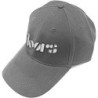 THE DOORS UNISEX BASEBALL CAP: LOGO  (GREY)