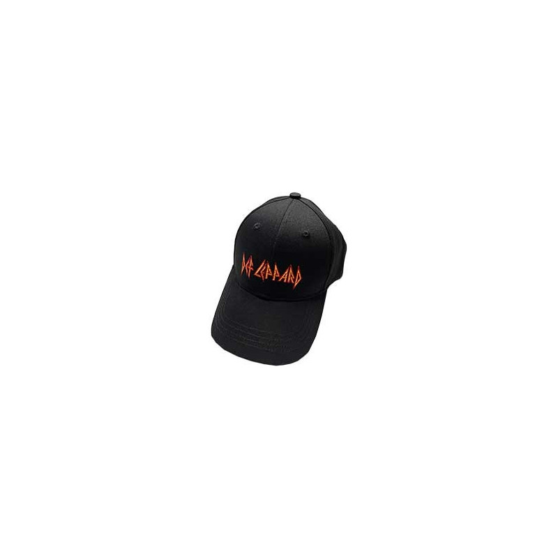 DEF LEPPARD UNISEX BASEBALL CAP:TEXT LOGO