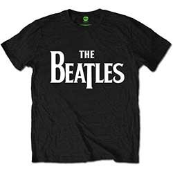 THE BEATLES KID'S TEE: DROP T LOGO (RETAIL PACK) (X-SMALL)