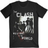 CLASH THE T-SHIRT  M UNISEX BLACK  WESTWAY TO THE WORLD