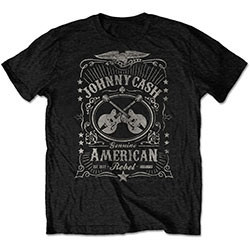 JOHNNY CASH UNISEX TEE:...