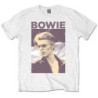 DAVID BOWIE - SMOKING (T-SHIRT UNISEX TG. S)