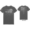 TOOL UNISEX TEE: SPECTRE SPIKE (BACK PRINT) (X-LARGE) GREY UNISEX