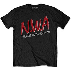 N.W.A UNISEX TEE: STRAIGHT OUTTA COMPTON (SMALL)