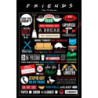 FRIENDS: PYRAMID - INFOGRAPHIC (POSTER MAXI 61X915CM)