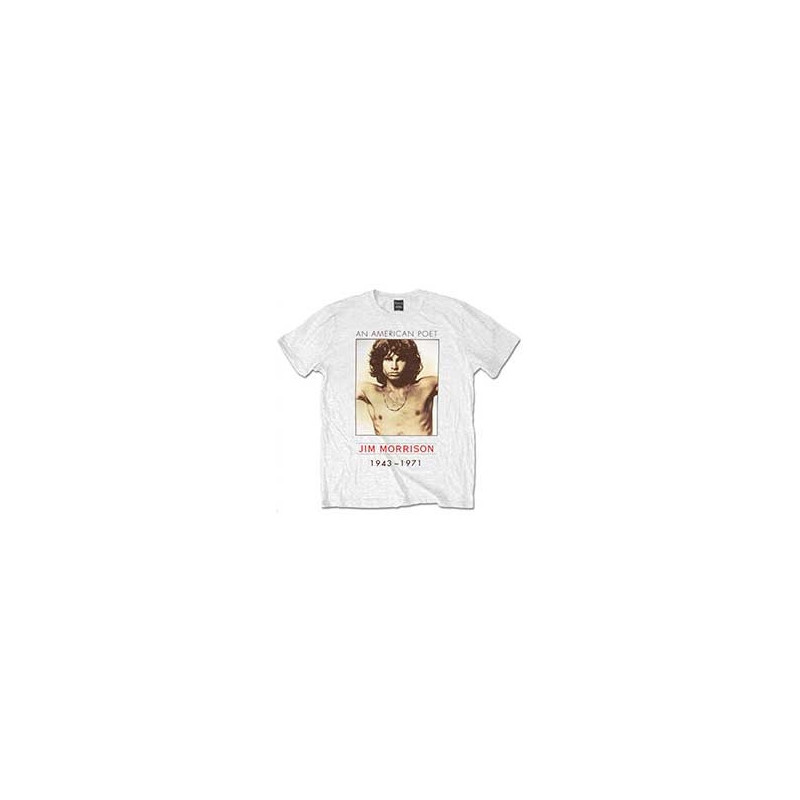 DOORS (THE) - AMERICAN POET (T-SHIRT UNISEX TG. M)