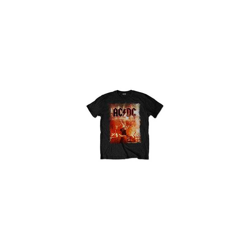 AC/DC UNISEX T-SHIRT: LIVE CANONS (X-LARGE)