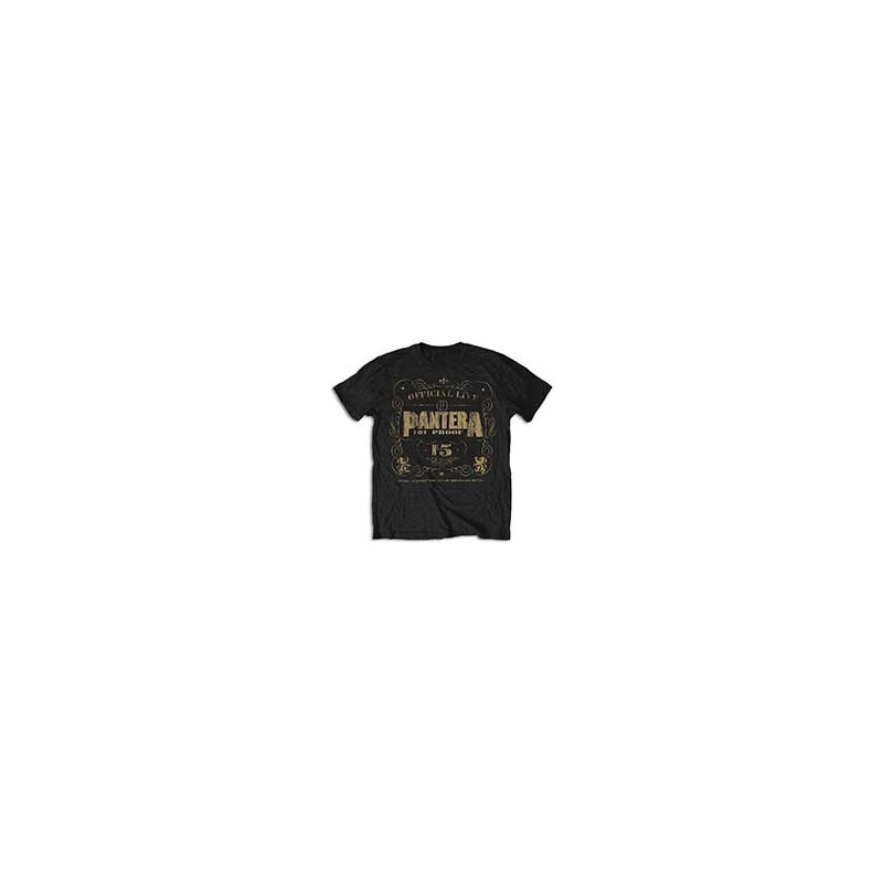 PANTERA UNISEX T-SHIRT: 101 PROOF (SMALL)