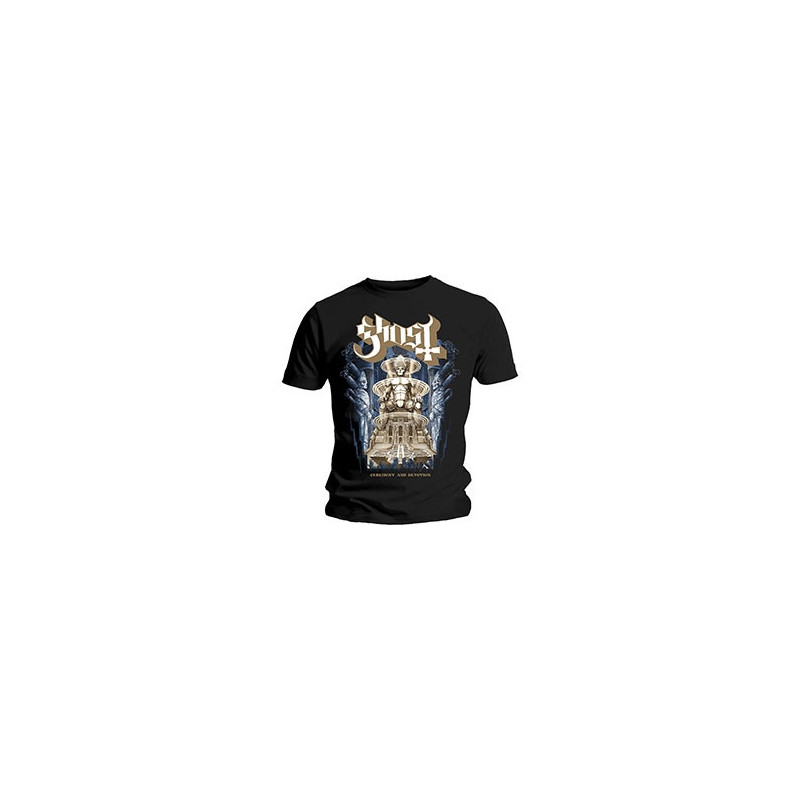 GHOST UNISEX T-SHIRT: CEREMONY & DEVOTION (SMALL)