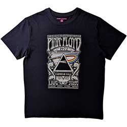 PINK FLOYD UNISEX TEE: CARNEGIE HALL POSTER (XXX-LARGE)