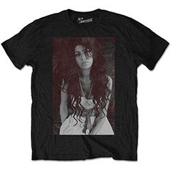 AMY WINEHOUSE UNISEX TEE: BACK TO BLACK CHALK BOARD (SMALL)