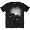 BOB DYLAN - GUITAR & LOGO (T-SHIRT UNISEX TG. L)