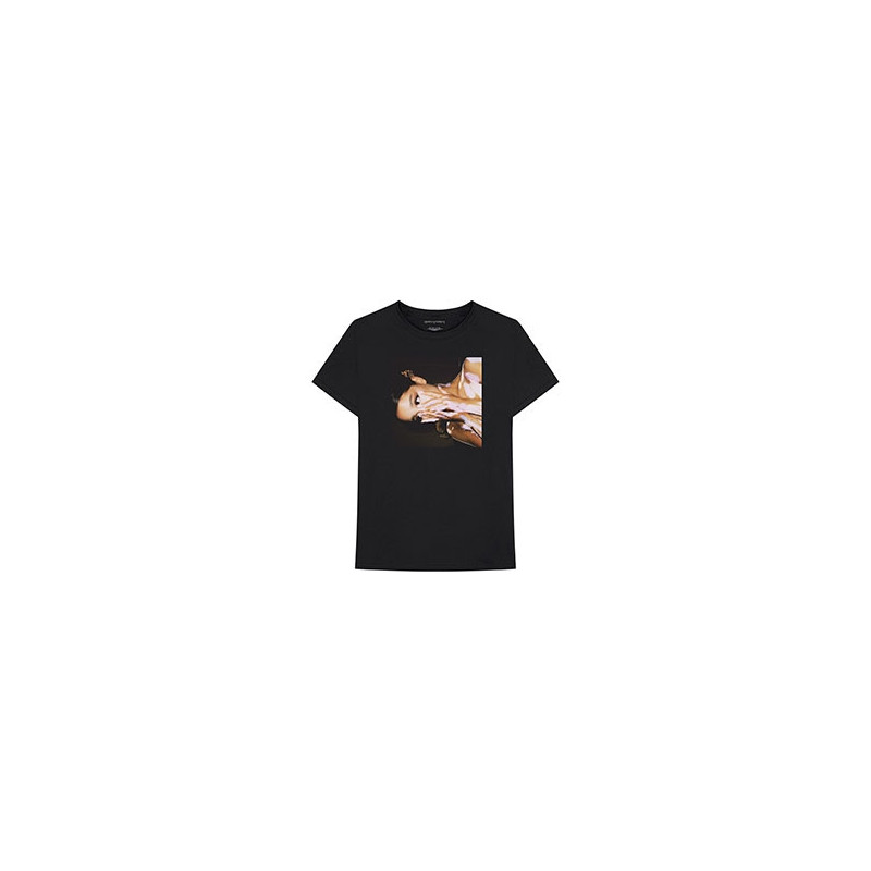 ARIANA GRANDE UNISEX TEE: SIDE PHOTO (LARGE)