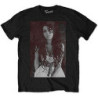 AMY WINEHOUSE UNISEX TEE: BACK TO BLACK CHALK BOARD (MEDIUM)